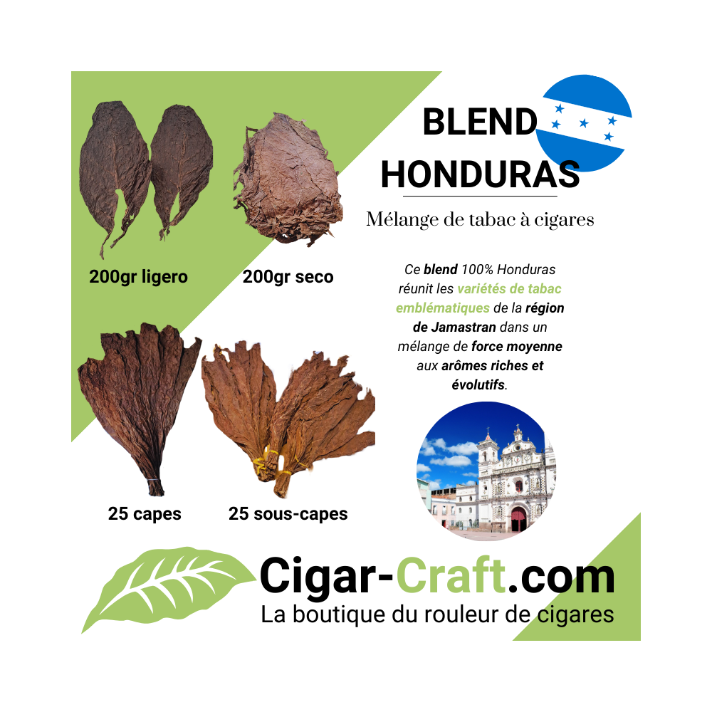 Mélange de tabac à cigare du Honduras