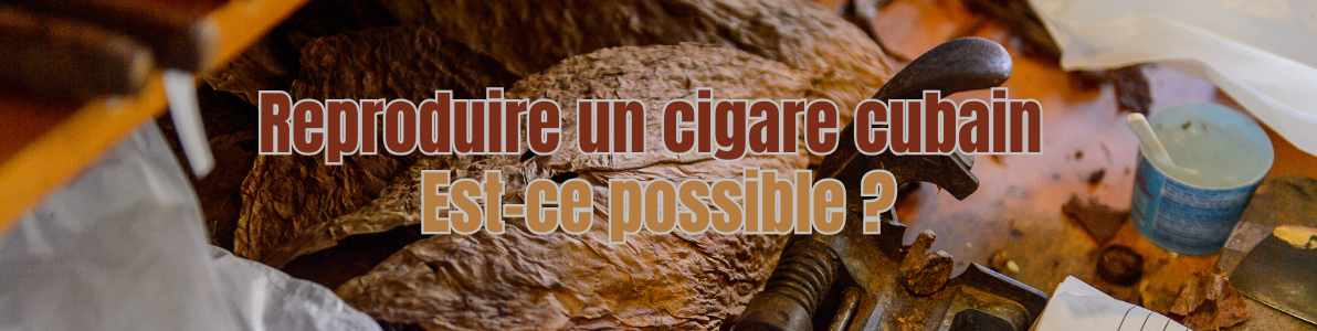 Rouler des cigares cubains, est-ce possible